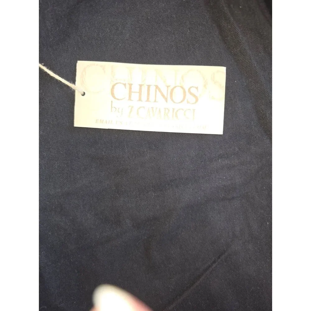 Z. Cavaricci Chino Shorts - Black - Size 31 Waist - Picture 8 of 12